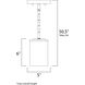 Corona 1 Light 5 inch Satin Nickel Mini Pendant Ceiling Light in Frosted