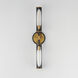 Regent LED 24 inch Black and Antique Brass Bath Vanity Wall Light