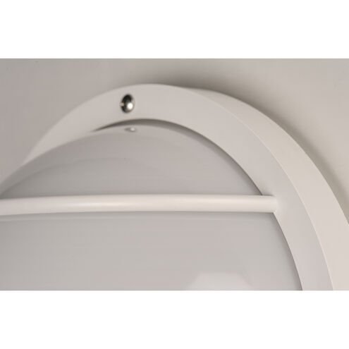 Bulwark LED 10 inch White Outdoor Wall Mount