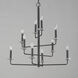 Madeira 10 Light 30.25 inch Anthracite Chandelier Ceiling Light