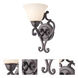 Manor 1 Light 7 inch Oil Rubbed Bronze Wall Sconce Wall Light