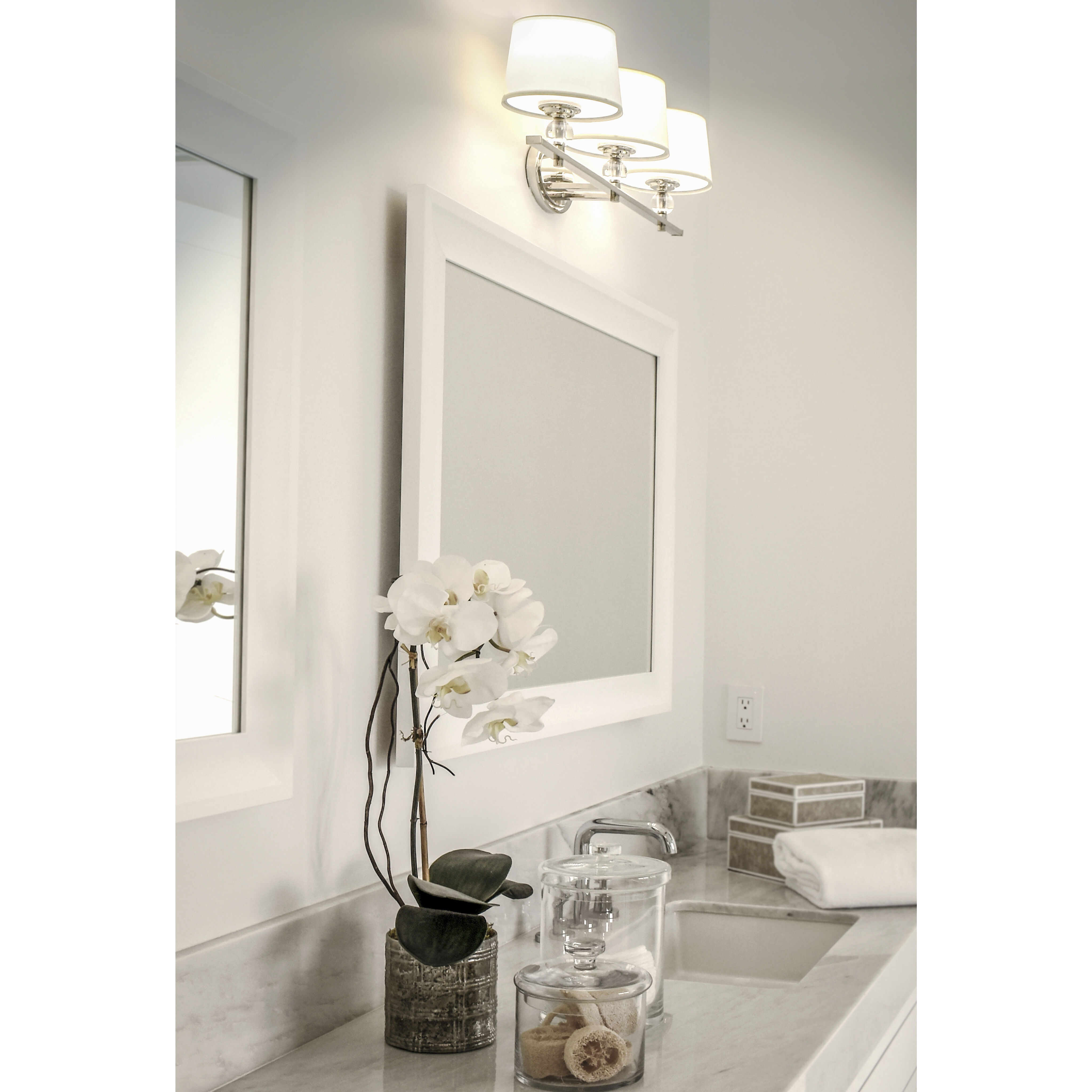 Polished nickel bathroom light fixtures sale