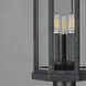 Wright 3 Light 23.25 inch Black Patina Outdoor Pole/Post Mount