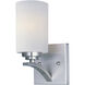 Deven 1 Light 4.75 inch Satin Nickel Wall Sconce Wall Light