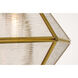 Adorn 1 Light 8 inch Black and Burnished Brass Single Pendant Ceiling Light