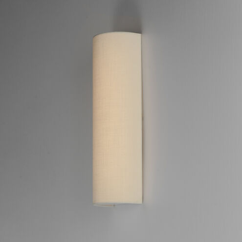 Prime LED 6 inch Oatmeal Linen ADA Wall Sconce Wall Light