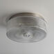 Kasbah 4 Light 15.75 inch Satin Nickel Flush Mount Ceiling Light