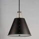 Trestle 3 Light 20 inch Oil Rubbed Bronze and Antique Brass Multi-Light Pendant Ceiling Light