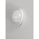 Bulwark LED 10.25 inch White Outdoor Wall Mount