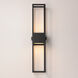Strand VX LED 31.25 inch Black Outdoor Wall Mount