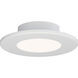 Snug LED 4.75 inch White Flush Mount Ceiling Light