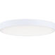 Trim - 0-10 V LED 7 inch White Flush Mount Ceiling Light