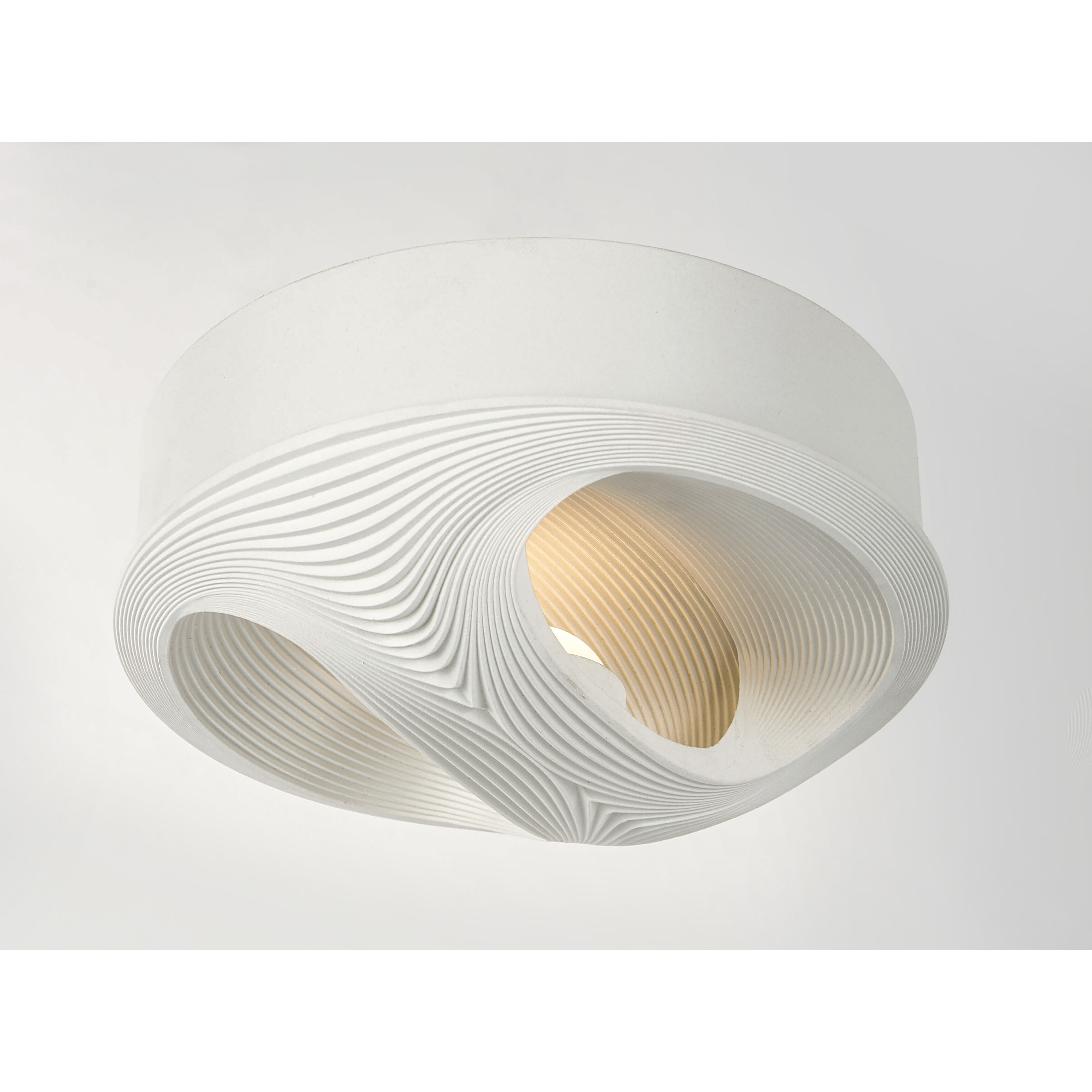 Influx LED 10 inch White Outdoor Flush Mount