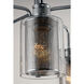 Filigree 3 Light 18 inch Polished Chrome Mini Chandelier Ceiling Light