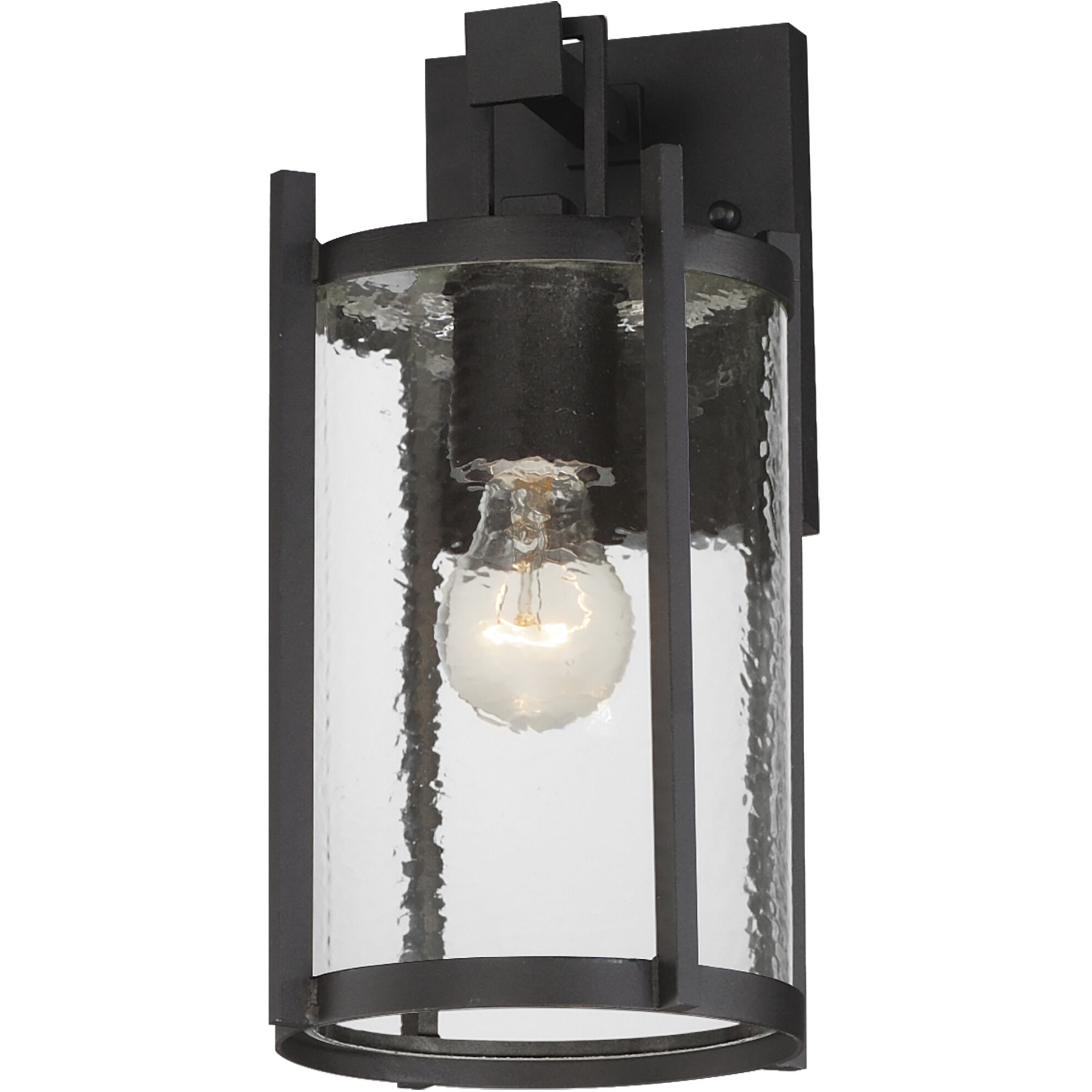 Belfry 1 Light 13 inch Black Outdoor Wall Mount in Hammer
