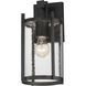 Belfry 1 Light 13 inch Black Outdoor Wall Mount in Hammer