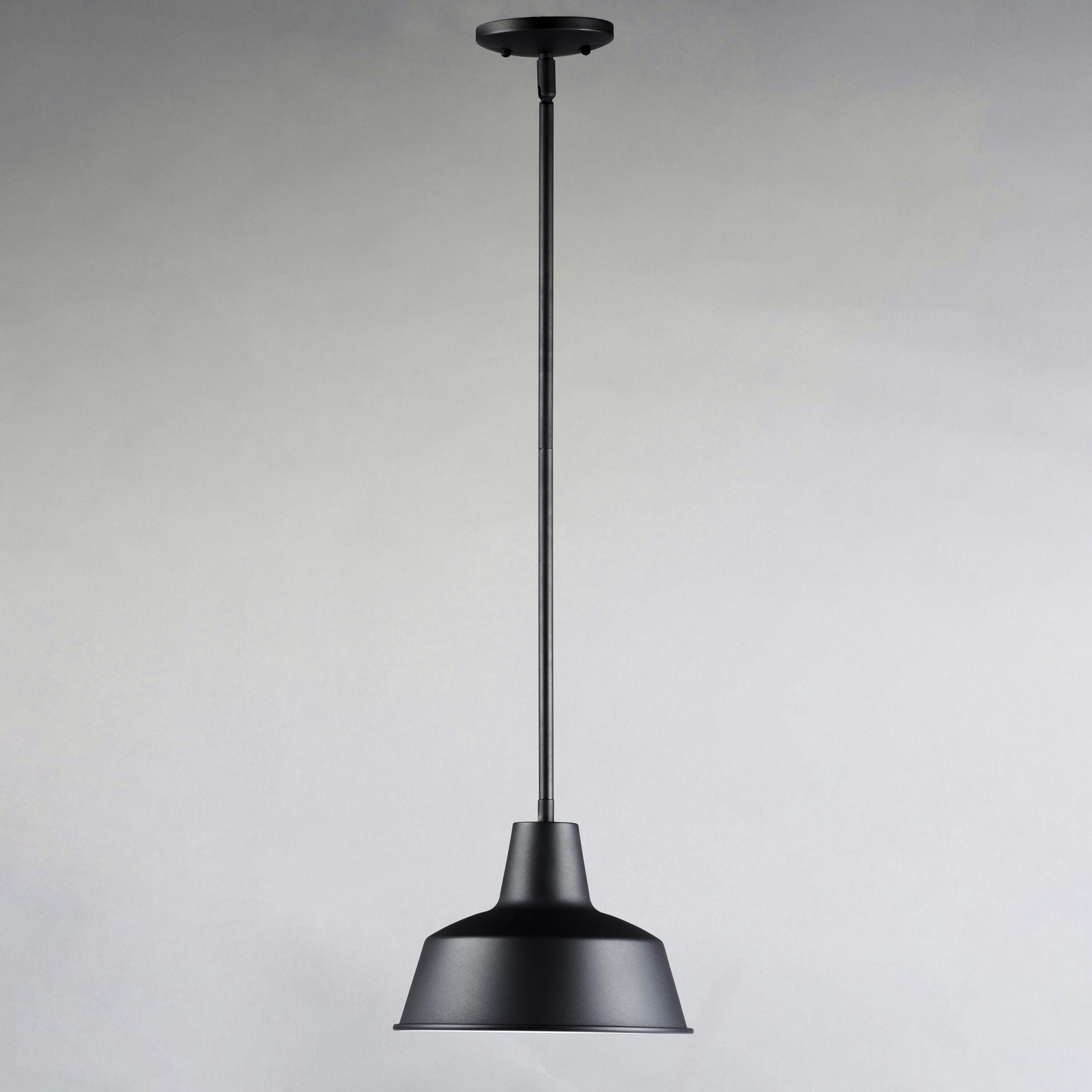 Pier M 1 Light 8 inch Black Outdoor Hanging Lantern