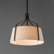Bandera 1 Light 14.5 inch Dark Bronze Single Pendant Ceiling Light