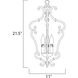 Richmond 3 Light 11 inch Colonial Umber Entry Foyer Pendant Ceiling Light