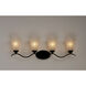 Vital 4 Light 31.5 inch Oil Rubbed Bronze Bath Vanity Wall Light