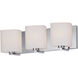 Wrap 3 Light 19.25 inch Bathroom Vanity Light