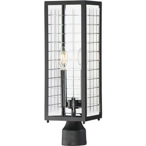 Magnus 2 Light 19.5 inch Black Outdoor Pole/Post Mount