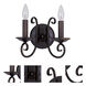 Loft 2 Light 10 inch Oil Rubbed Bronze Wall Sconce Wall Light