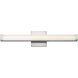 Spec LED 24 inch Satin Nickel Bath Vanity Wall Light