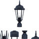 Westlake 1 Light 19 inch Black Outdoor Pole/Post Mount