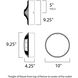 Influx LED 10 inch White Outdoor Wall Mount