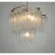 Victoria 7 Light 24.75 inch Golden Silver Single Pendant Ceiling Light