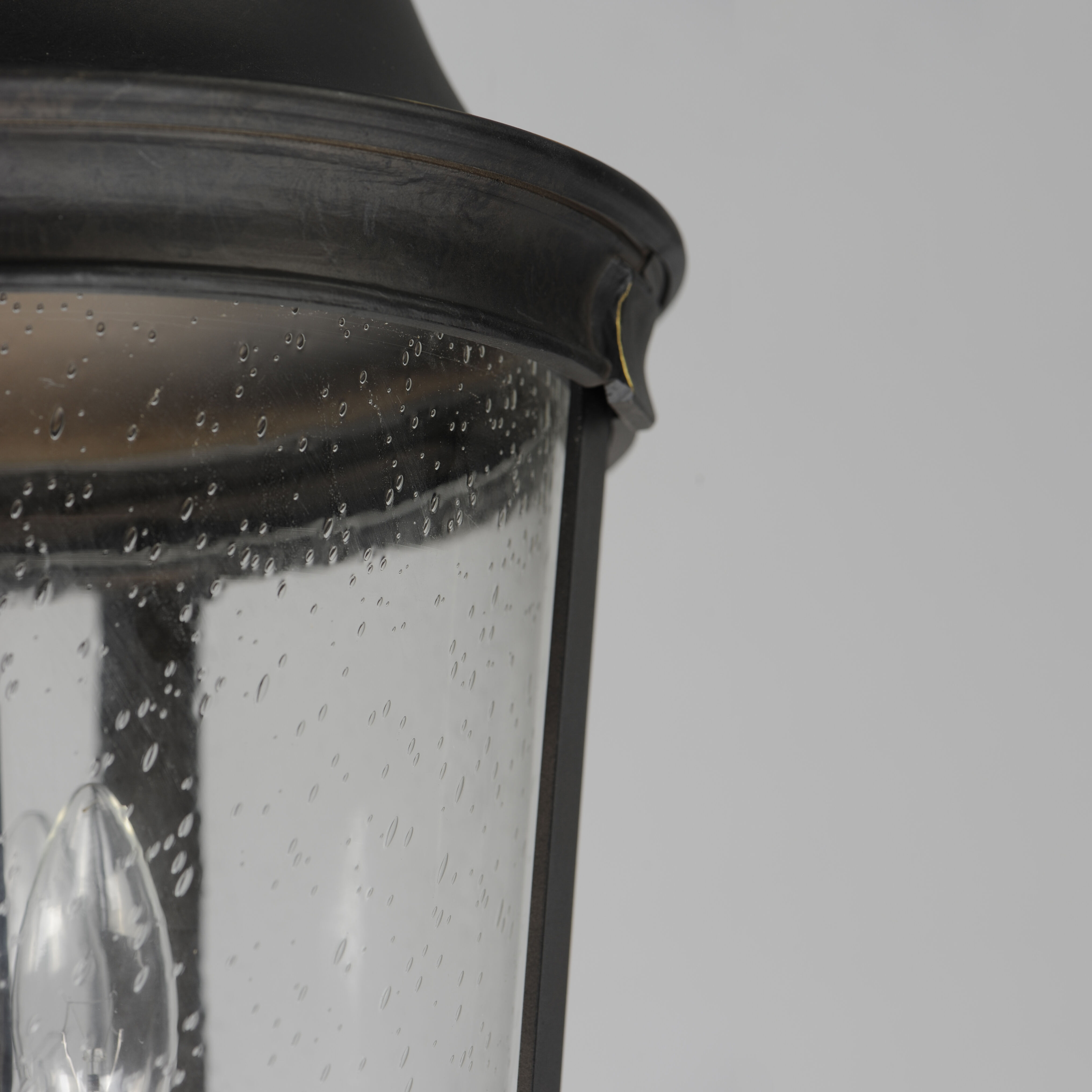 Dover DC 3 Light 26 inch Bronze Outdoor Pole/Post Lantern