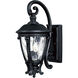 Camden VX 2 Light 19 inch Black Outdoor Wall Mount