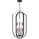 Provident 6 Light 15 inch Oil Rubbed Bronze Chandelier Ceiling Light