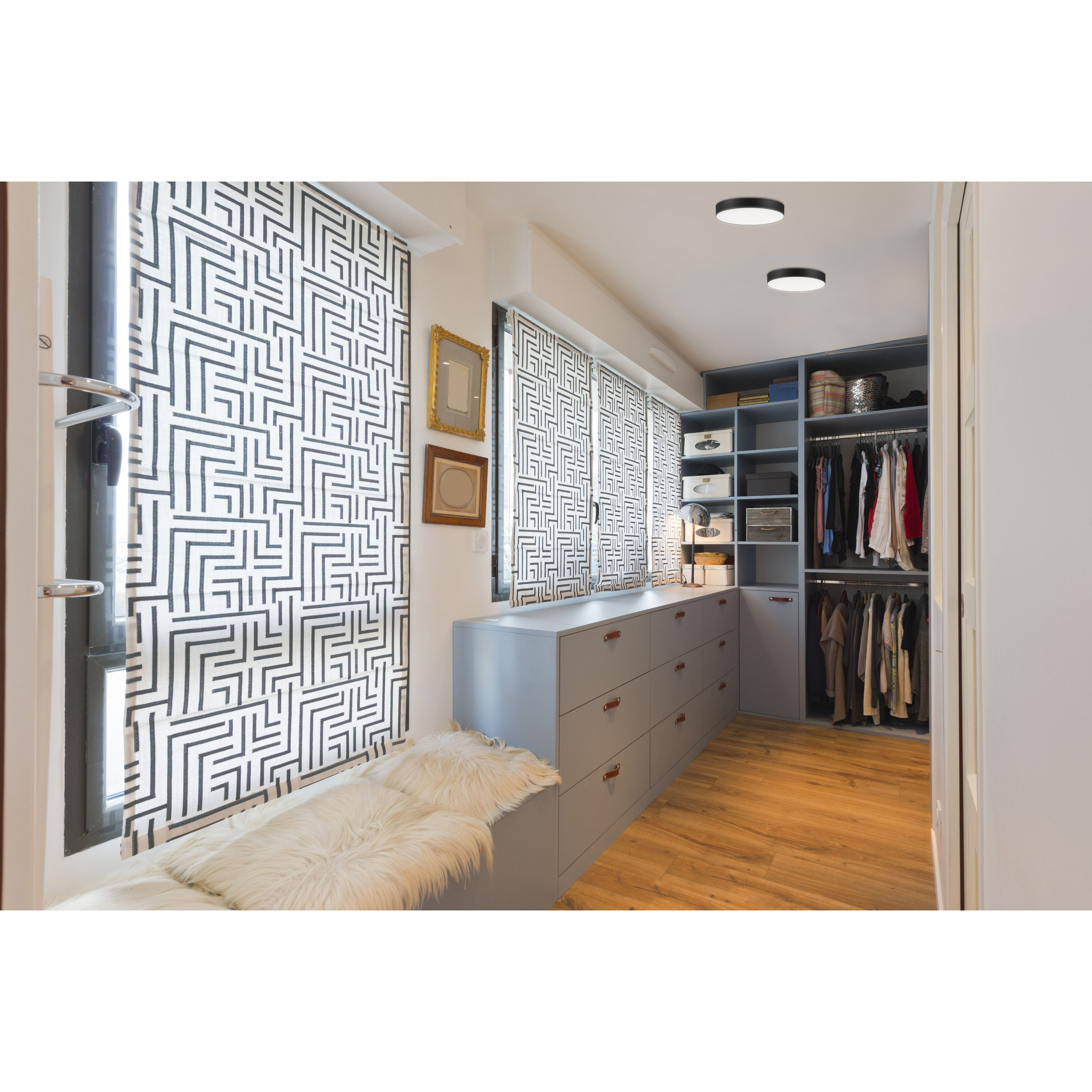 Trim LED 5 inch White Flush Mount Ceiling Light