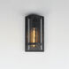 Foundry 1 Light 12 inch Black Outdoor Wall Mount