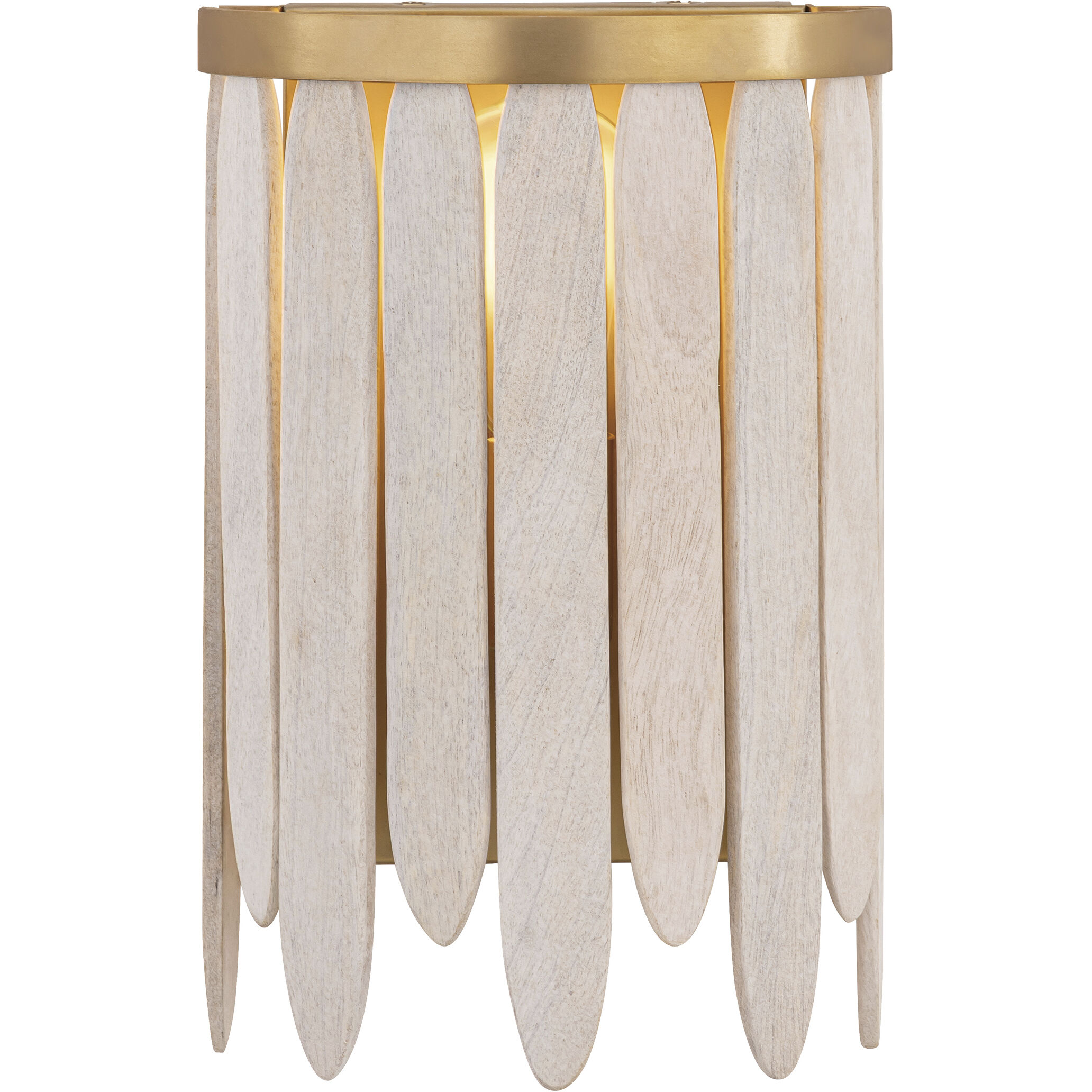 Marimba 1 Light 5 inch Weathered White Wall Sconce Wall Light