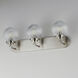 Kasbah 3 Light 25.5 inch Satin Nickel Bath Vanity Wall Light