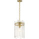 Warren 1 Light 7.5 inch Dark Bronze Single Pendant Ceiling Light