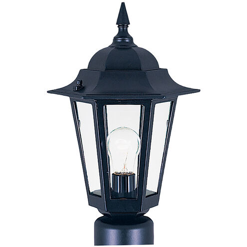 Builder Cast 1 Light 16 inch Black Outdoor Pole/Post Lantern