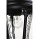 Sentry 3 Light 26.25 inch Black Outdoor Wall Mount