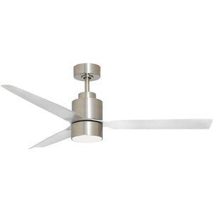 Falcon - Wet 52 inch Satin Nickel Indoor Ceiling Fan