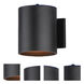 Outpost 1 Light 7.25 inch Black Outdoor Wall Mount