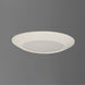 Diverse LED 9.25 inch White Flush Mount Ceiling Light