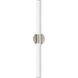 Tubo LED 36 inch Satin Nickel Bath Vanity Wall Light