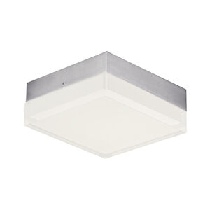 Illuminaire II LED 5 inch Satin Nickel Flush Mount Ceiling Light