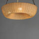 Bower 3 Light 24 inch Natural Aged Brass Ring Pendant Ceiling Light