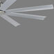 Condor 65 inch Satin Nickel Indoor Ceiling Fan