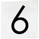 Address White Square Tile