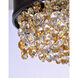 Mystic LED 30 inch Bronze Single Pendant Ceiling Light in Scotch Crystal